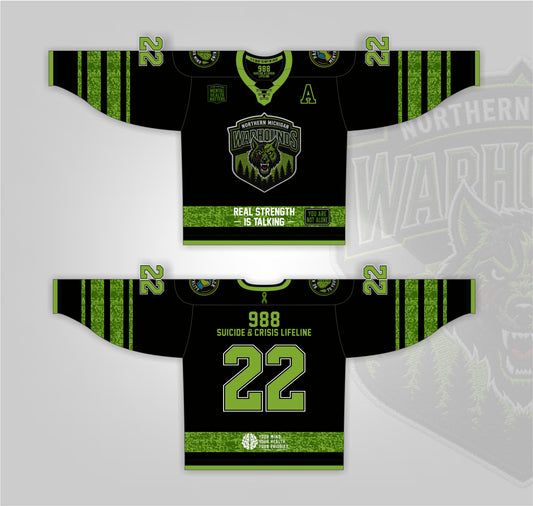 Mental Health Awareness Replica Hockey Jersey